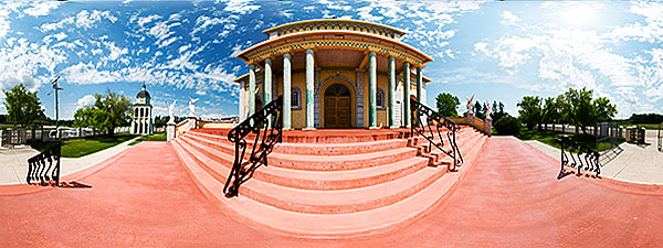 panorama of a temple