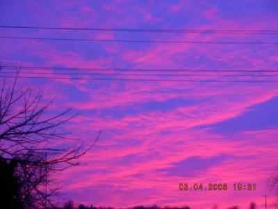 Sunset in Bruce County